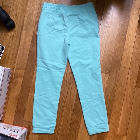 Cat & Jack Light Teal Color Sweatpants Joggers Girls Large (10/12) - Picture 4 of 4